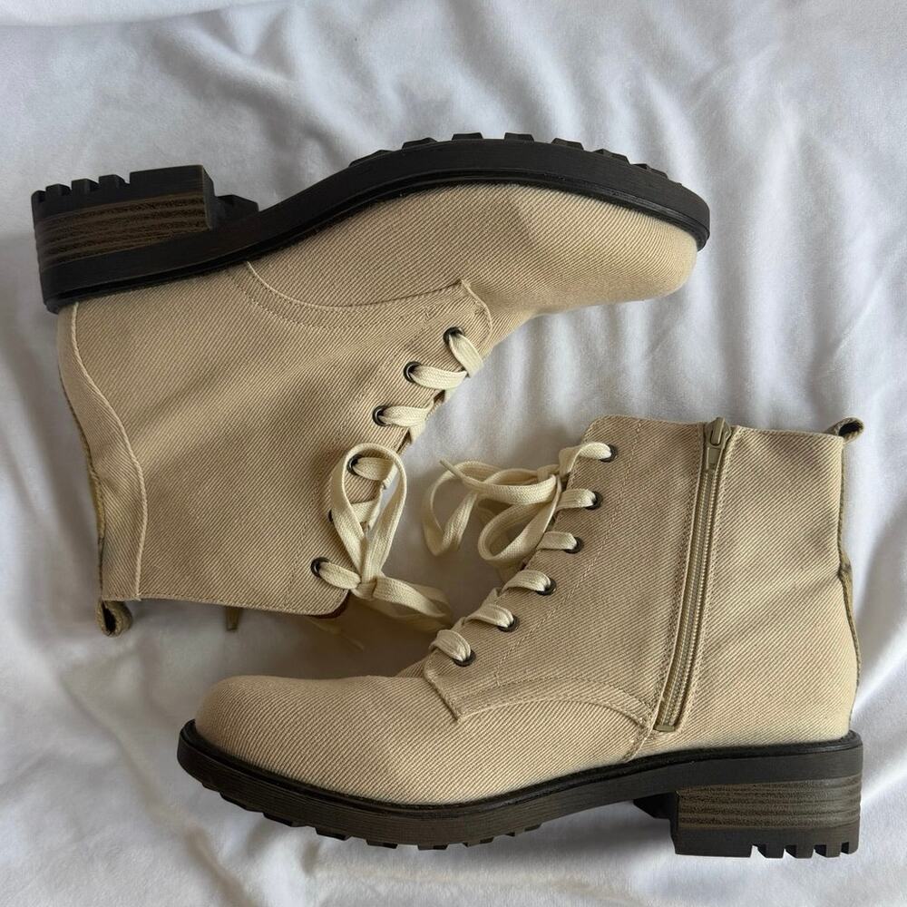 Lifestride Velocity 2.0 Kunis Canvas Women’s Ankle Boots Size 9.5W